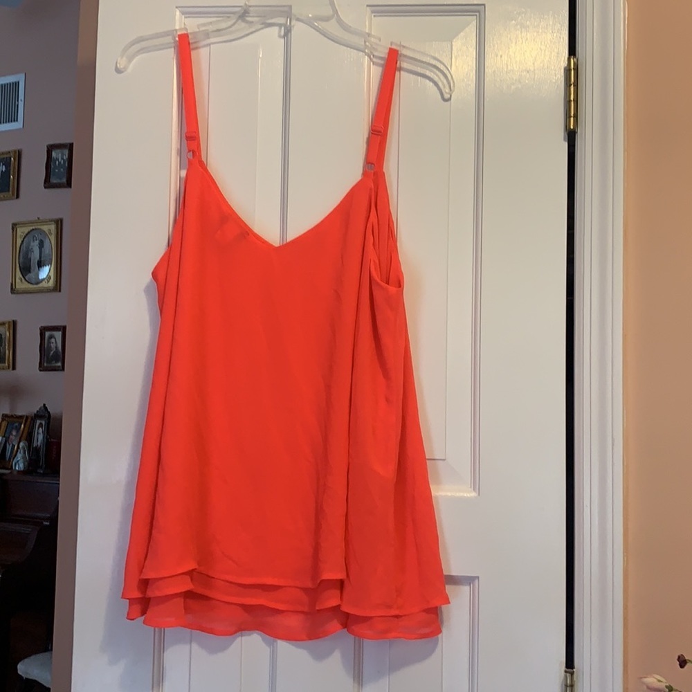 Torrid Hot Pink Flowy Cami - Picture 5 of 7